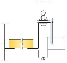 Монтажная кромка Ecophon Access Frieze.