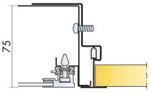 Монтажная кромка Ecophon Hygiene Lavanda T5 C3.